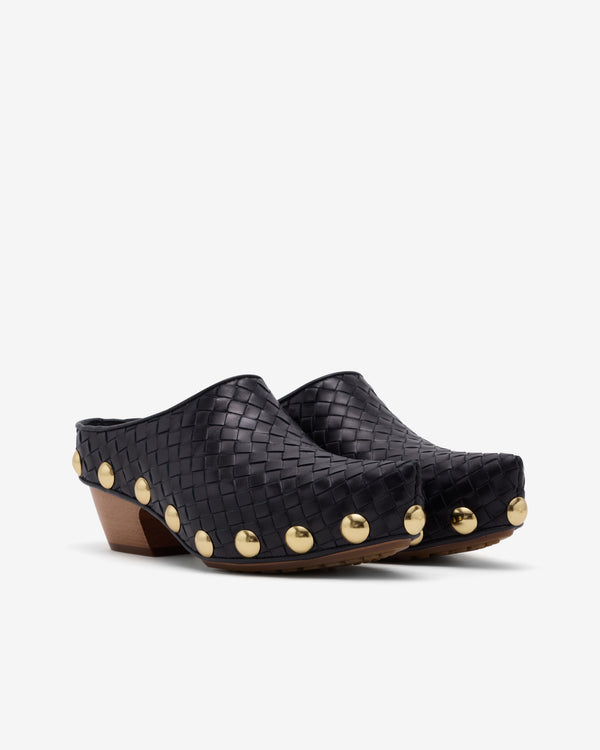 Bottega Veneta  - Women's Gondola Clog - (Black)