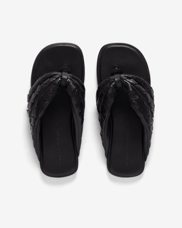 Bottega Veneta  - Women's Salsa Flat Sandal - (Black)