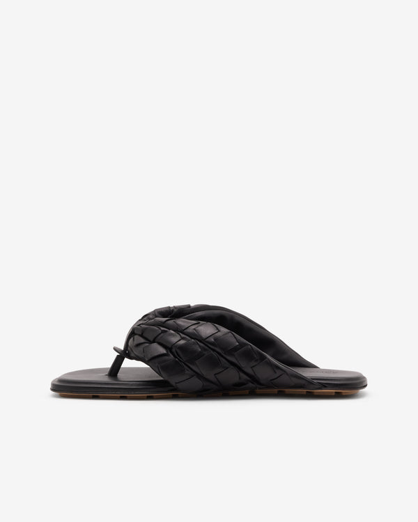 Bottega Veneta  - Women's Salsa Flat Sandal - (Black)