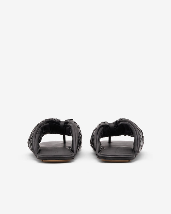 Bottega Veneta  - Women's Salsa Flat Sandal - (Black)
