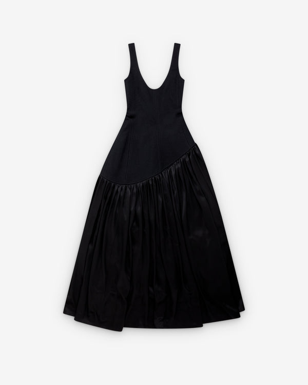 Bottega Veneta  - Women's Stretch Cotton And Silk Dress - (Black)