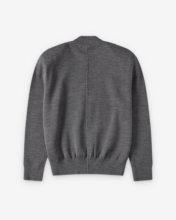 Bottega Veneta  - Women's Wool Tailored Sweater - (Medium Grey)