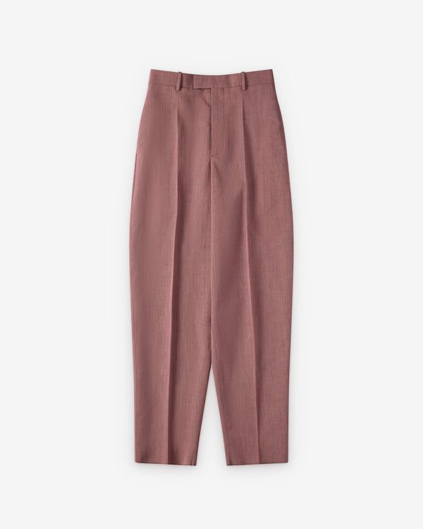 Bottega Veneta  - Women's Melange Toile Trousers - (Pink)