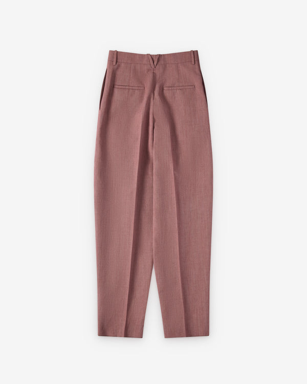 Bottega Veneta  - Women's Melange Toile Trousers - (Pink)