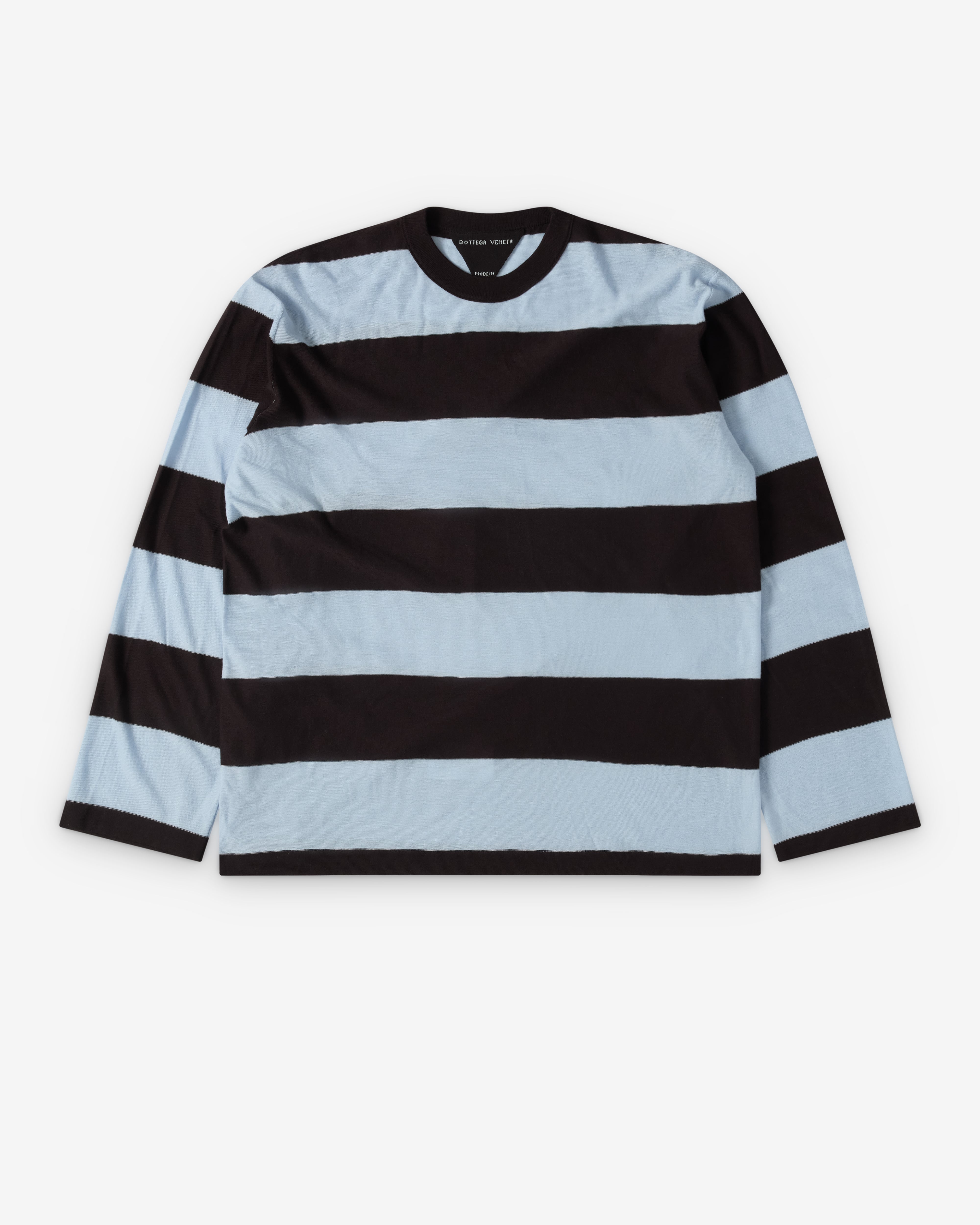 Bottega Veneta : Men's Oversized Striped Knit Sweater (Multi