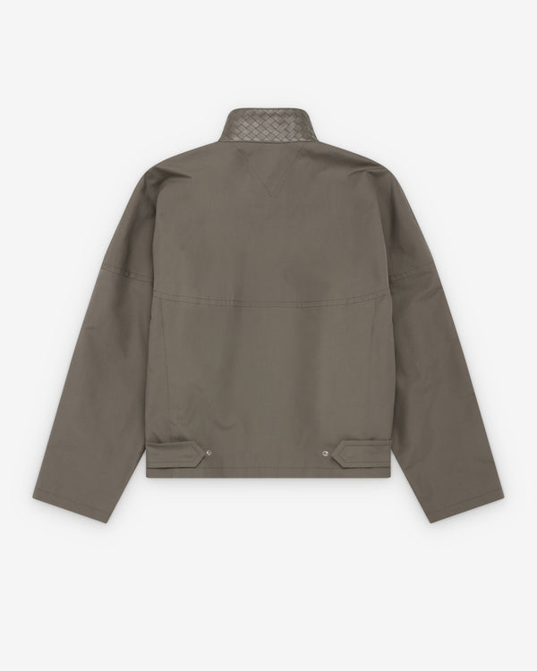 Bottega Veneta  - Men's Compact Cotton Jacket - (Steel)