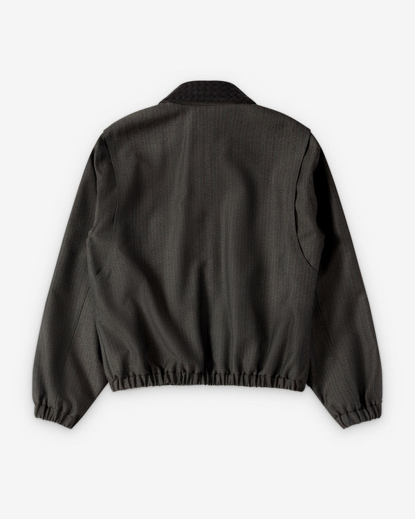 Bottega Veneta  - Men's Wool And Mohair Blouson - (Desert/Grey Melange)