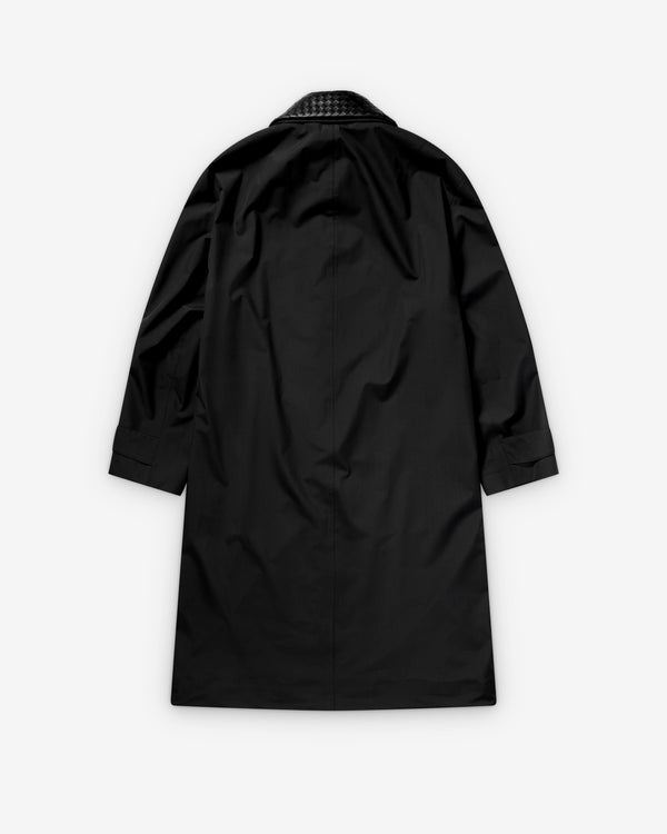 Bottega Veneta  - Men's  Wool And Silk Coat - (Double Black)