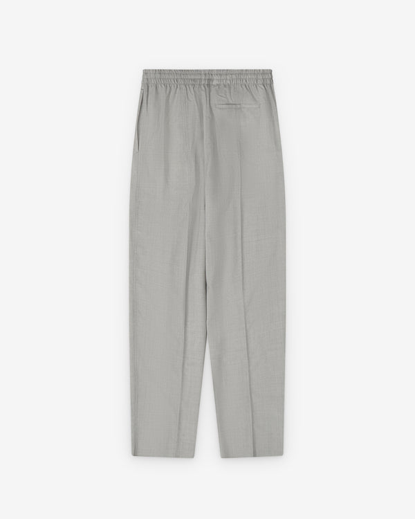 Bottega Veneta  - Men's Light Wool Toile Trousers - (Light Grey Melange)