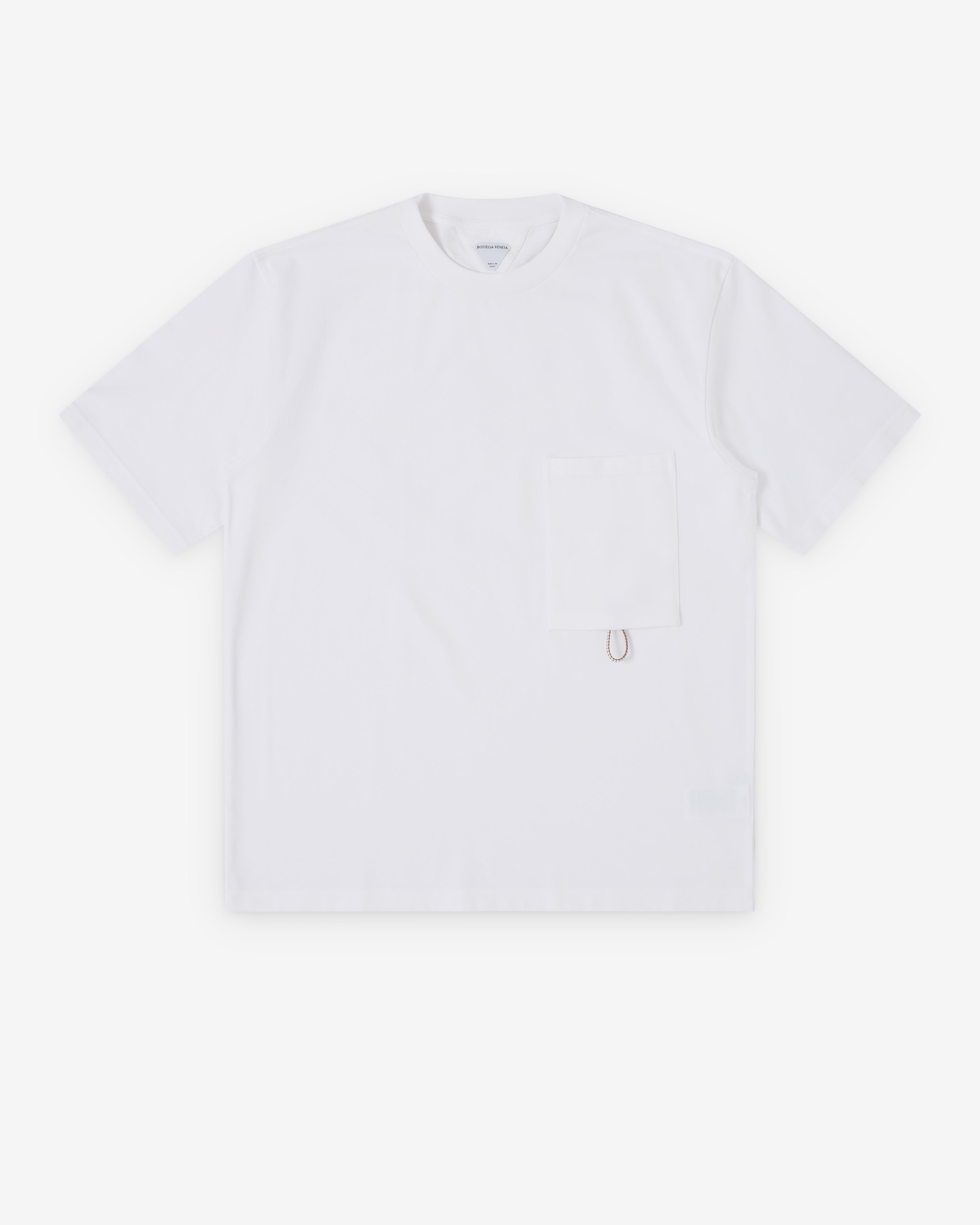 Bottega Veneta : Men's Compact Cotton Jersey T-Shirt (White