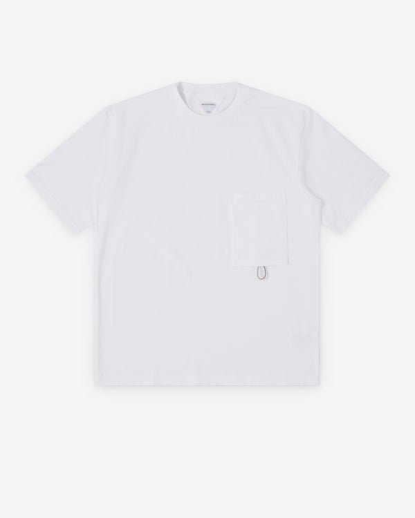 Bottega Veneta  - Men's Compact Cotton Jersey T-Shirt - (White)