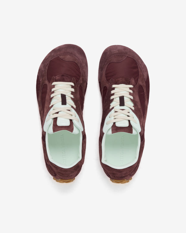 Bottega Veneta  - Men's Orbit Flash Sneaker - (Deep Mahogany/Glacier)