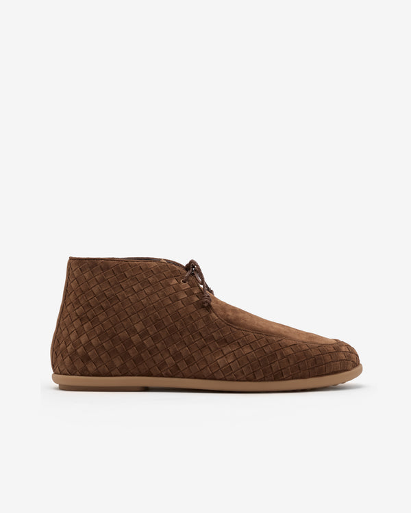 Bottega Veneta  - Men's Dawson Ankle Boot - (Tuscany Brown)