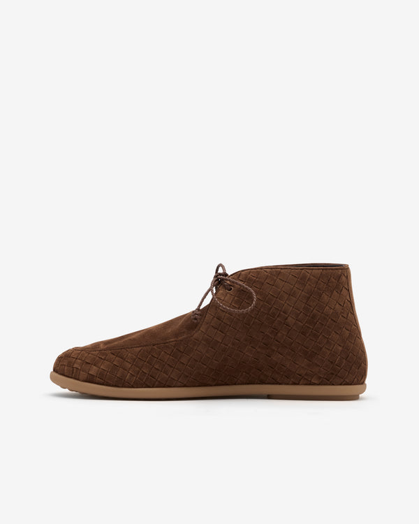Bottega Veneta  - Men's Dawson Ankle Boot - (Tuscany Brown)