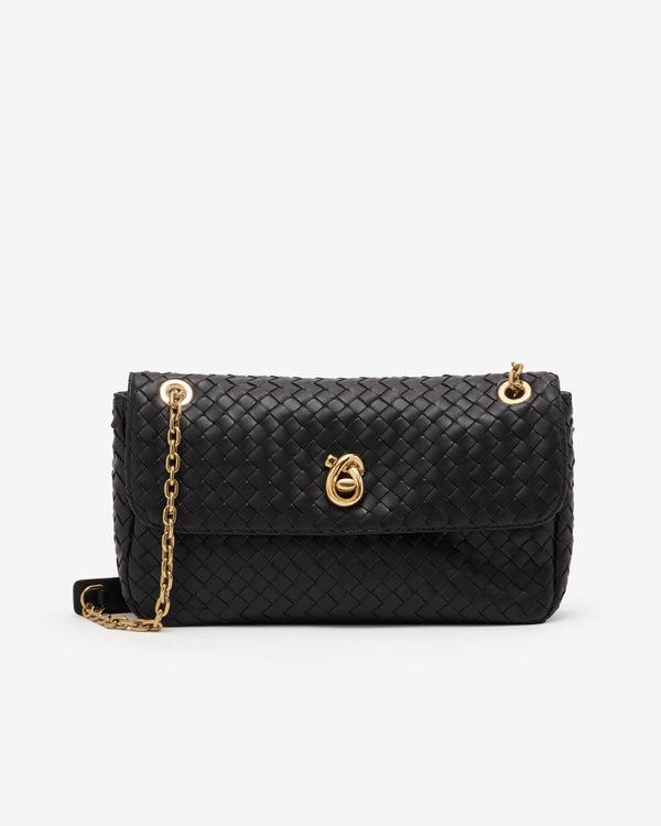Bottega Veneta  - Women's Madison Shoulder Bag - (Black)