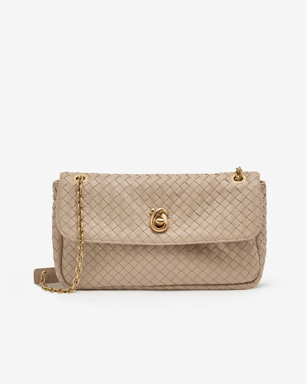 Bottega Veneta  - Women's Madison Shoulder Bag - (Ecru)