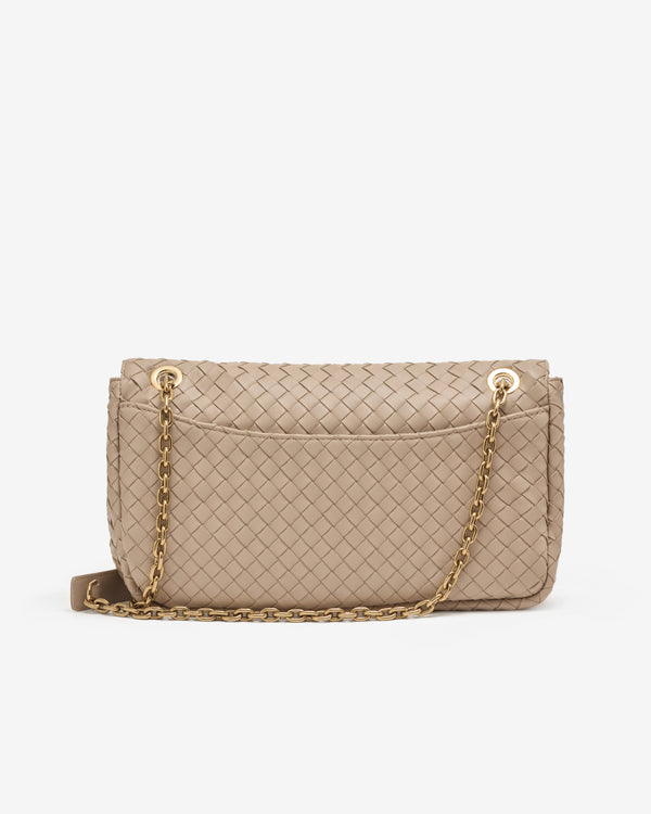 Bottega Veneta  - Women's Madison Shoulder Bag - (Ecru)