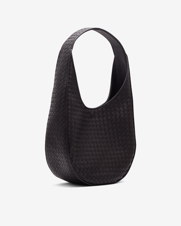Bottega Veneta  - Women's Small Ovetto Bag - (Esspresso)