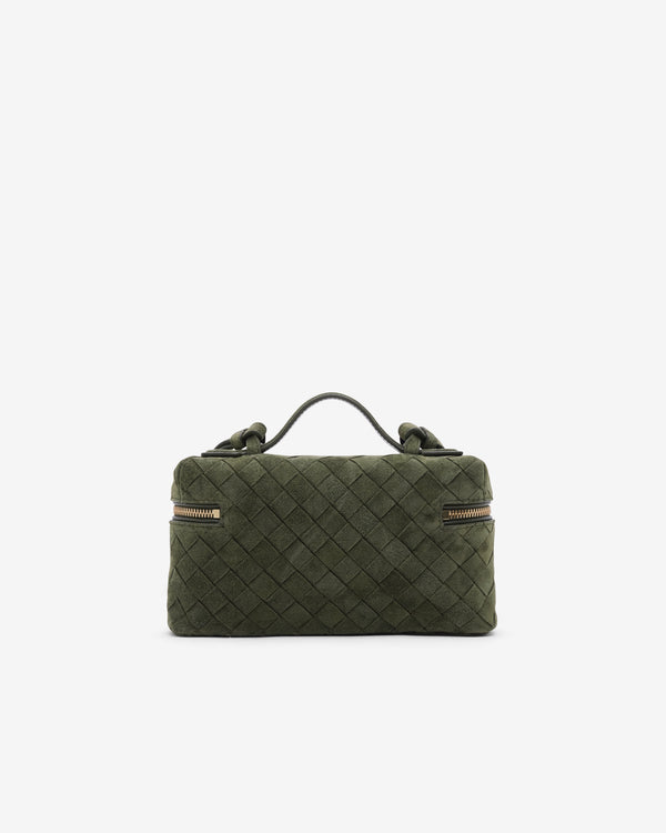 Bottega Veneta  - Women's Suede Bang Bang - (Mineral)