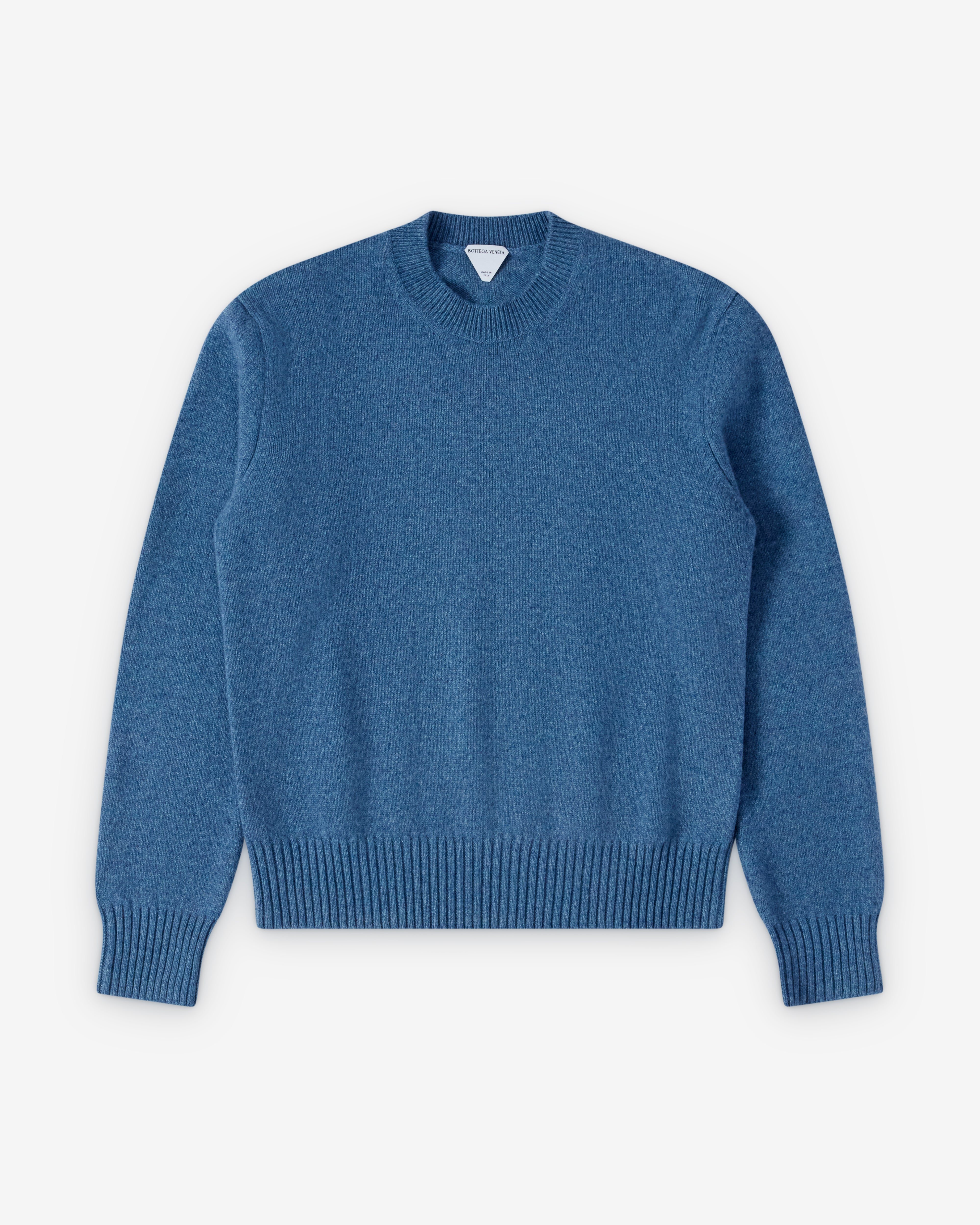 Bottega Veneta : Women's Cashmere Sweater (Blue) | Dover Street