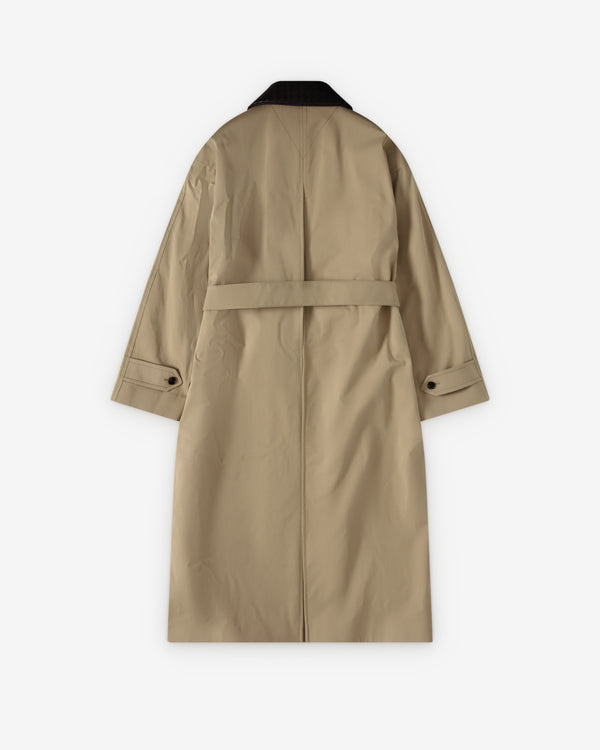 Bottega Veneta  - Women's Cotton Trench Coat - (Sahara)