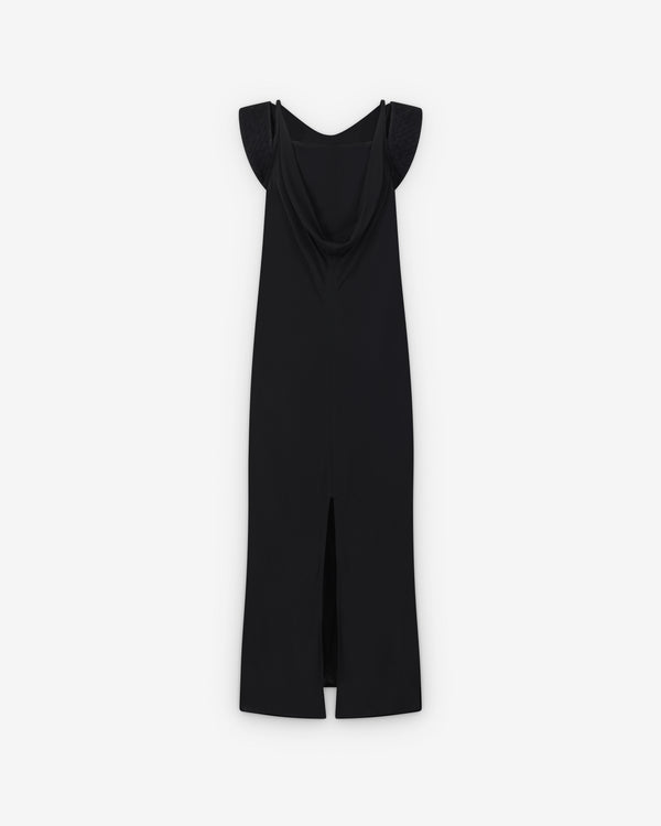 Bottega Veneta - Women's Crepe Viscose Jersey Dress - (Black)