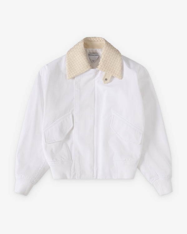 Bottega Veneta  - Women's Cotton Blouson - (White)
