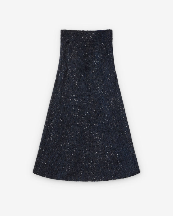 Bottega Veneta  - Women's Sequins Knit Skirt - (Midnight Blue)