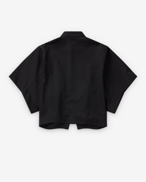 Bottega Veneta  - Women's Wool Twill Shirt - (Doube Black)