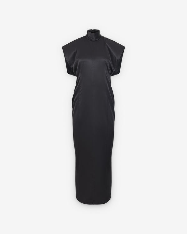 Bottega Veneta  - Women's Fluid Silk Satin Dress - (Black)