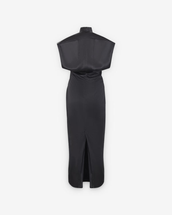 Bottega Veneta  - Women's Fluid Silk Satin Dress - (Black)