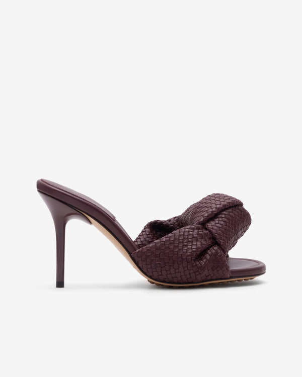 Bottega Veneta  - Women's Cherry Mule - (Deep Mahogany)