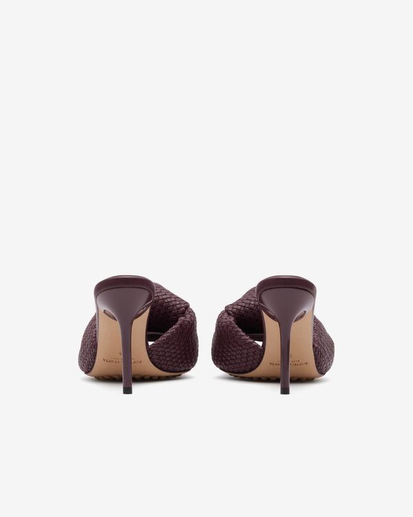 Bottega Veneta  - Women's Cherry Mule - (Deep Mahogany)