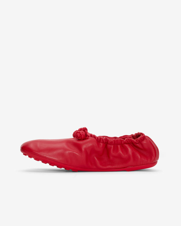 Bottega Veneta  - Women's Fantasmina Ballerina - (Cardinal)