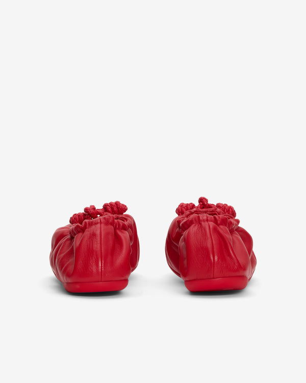 Bottega Veneta  - Women's Fantasmina Ballerina - (Cardinal)