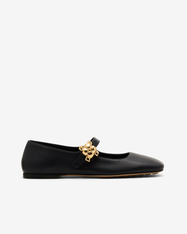 Bottega Veneta - Women's Charlotte Mary-Jane Ballerina - (Midnight)