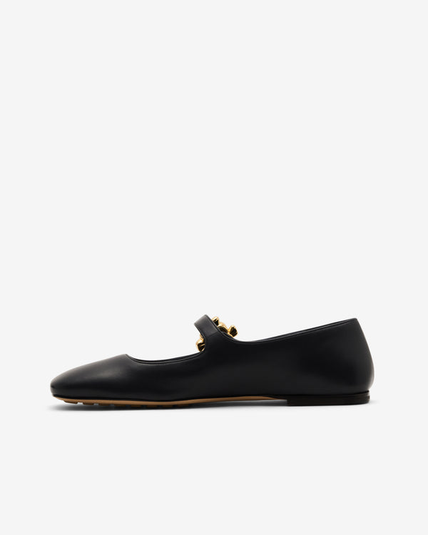Bottega Veneta - Women's Charlotte Mary-Jane Ballerina - (Midnight)