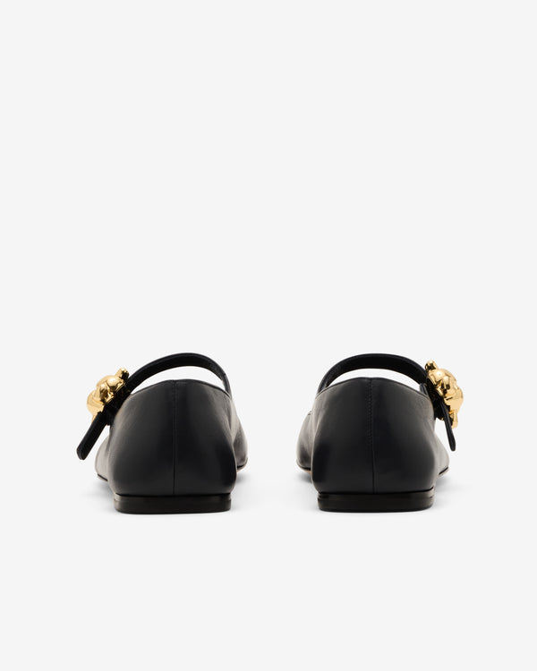 Bottega Veneta - Women's Charlotte Mary-Jane Ballerina - (Midnight)
