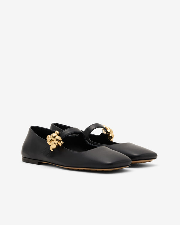 Bottega Veneta - Women's Charlotte Mary-Jane Ballerina - (Midnight)