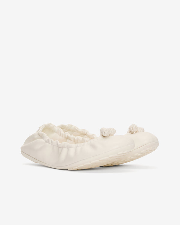 Bottega Veneta  - Women's Fantasmina Ballerina - (Alabaster)