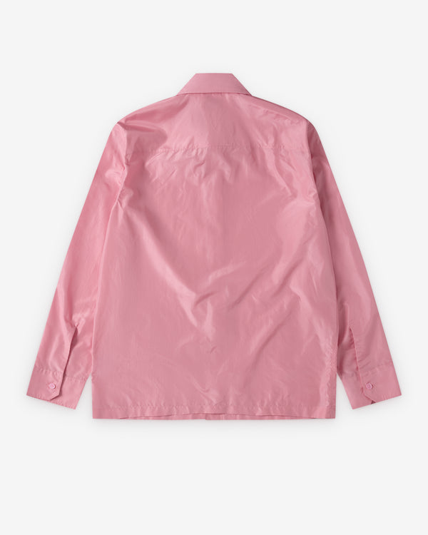 Bottega Veneta  - Men's Washed Silk Taffeta Shirt - (Gloss)