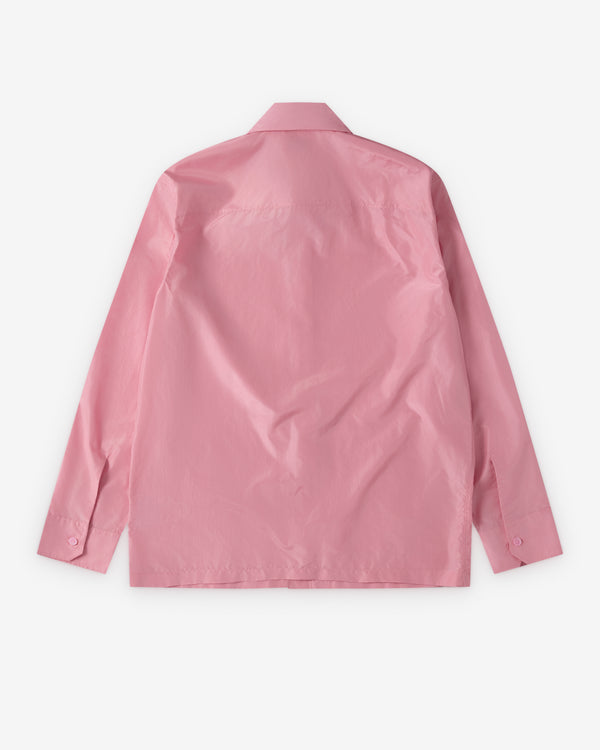 Bottega Veneta  - Men's Washed Silk Taffeta Shirt - (Gloss)