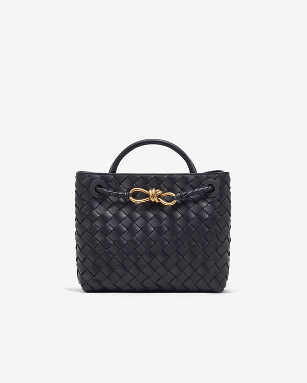 Bottega Veneta  - Women's Andiamo Bag - (Midnight Blue)