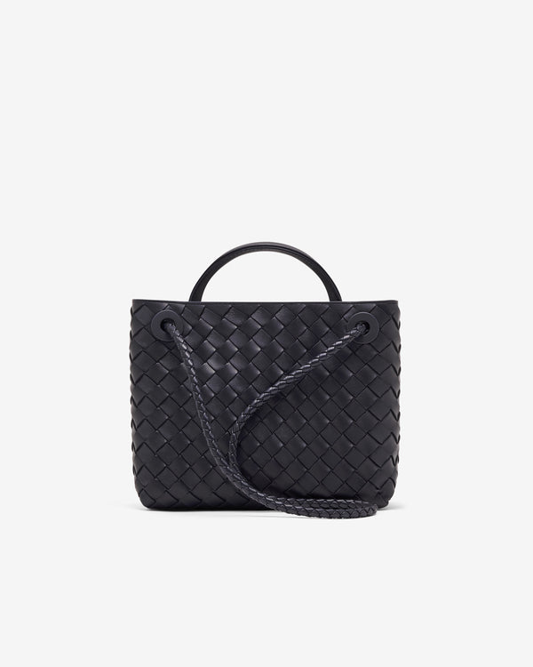 Bottega Veneta  - Women's Andiamo Bag - (Midnight Blue)