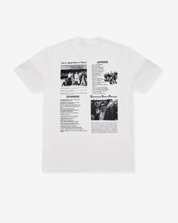 Boys Own - Men's Pie & Mash Tee - (White)