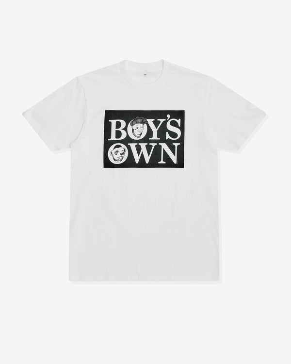 Boys Own - Men's Classic Box Logo Tee - (White)