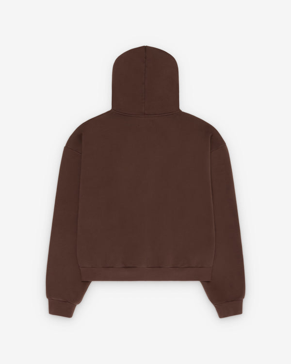 Fugazi - Men's Blood Chit Hoodie - (Brown)