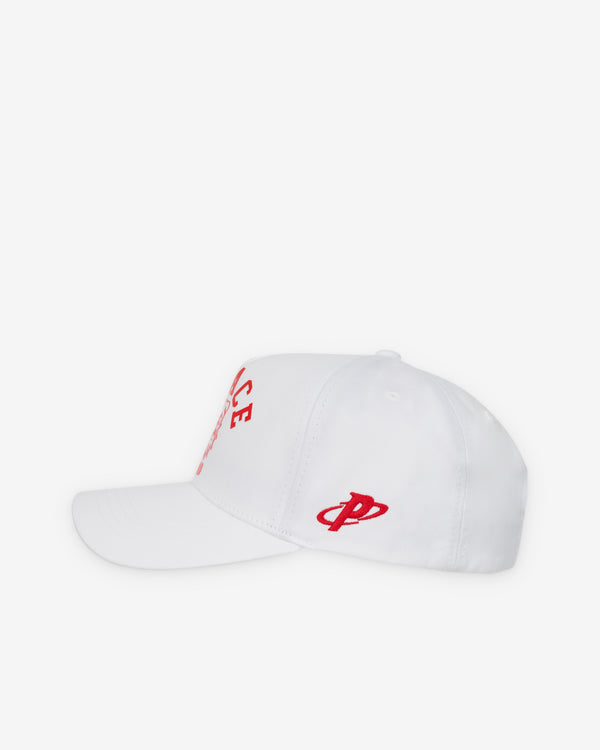 Palace - Men's Bulldog P Frame 5-Panel Snapback - (White)