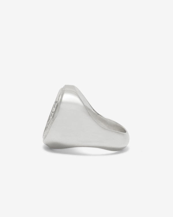Bunney - St Christophers Heavy Signet Ring - (Silver)