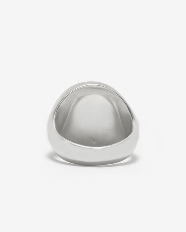 Bunney - St Christophers Heavy Signet Ring - (Silver)